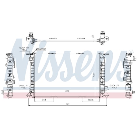 Nissen Nissens, 60317 60317